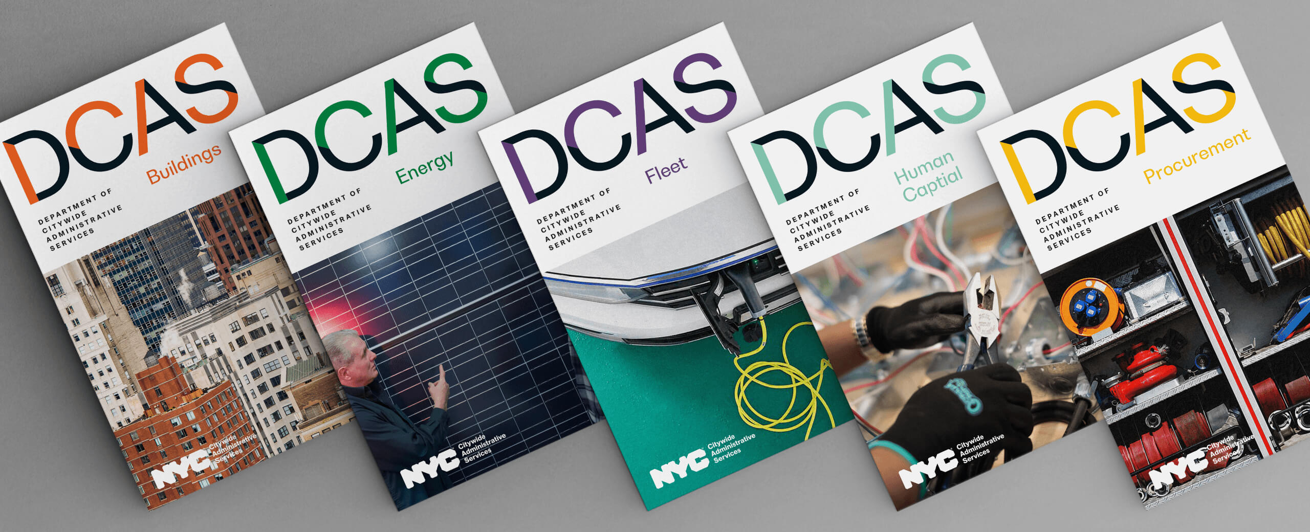 New Brand, Logo, and Mission Statement for NYC Agency DCAS Bellweather